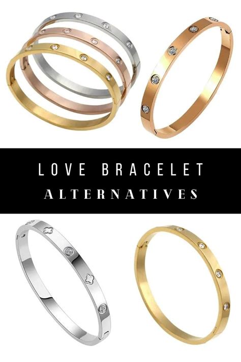 cartier love bracelet lookalikes